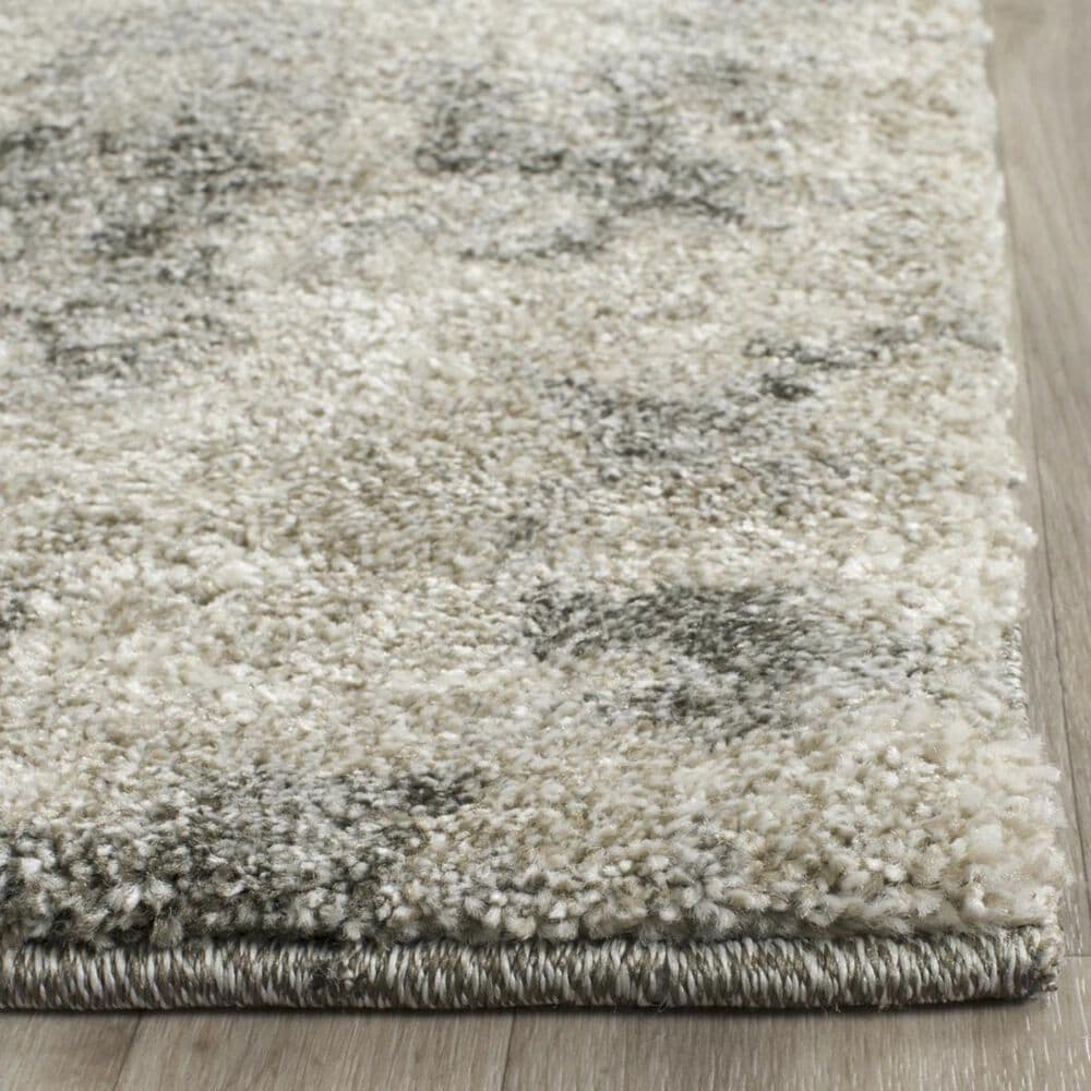 Safavieh Retro RET2139-7980 8' Square Light Grey and Grey Area Rug, , large