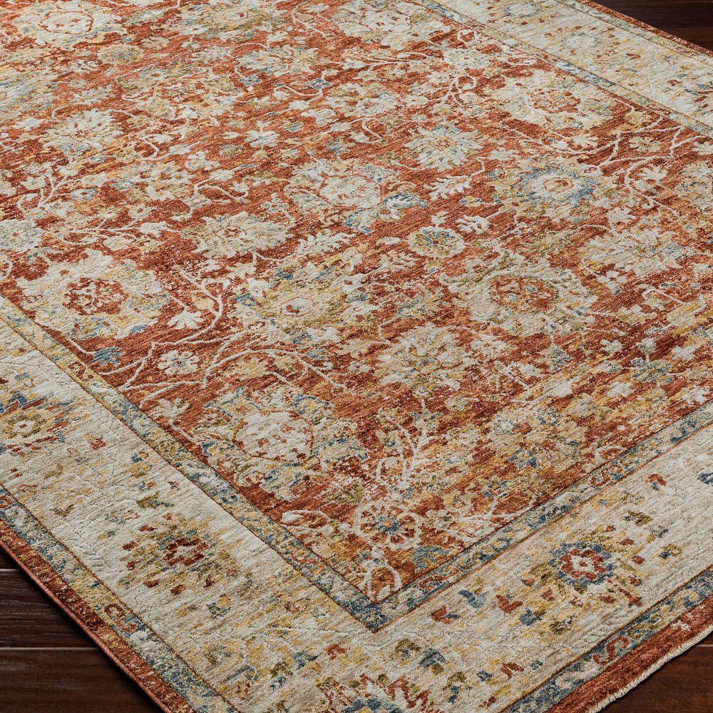 Surya Mona Lisa 10&#39; x 14&#39; Light Sage, Tan, Brick Red, Mustard, Dark Blue and Olive Area Rug, , large