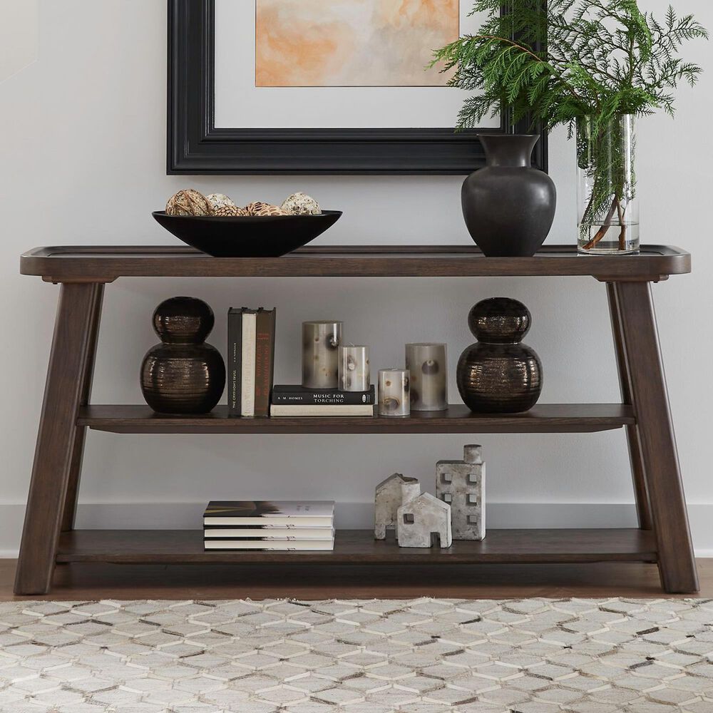 Belle Furnishings Rowland Sofa Table in Bronze Spice, , large