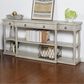 Stylecraft Lamps Inc Wilshire Breakfront Longboard Table in Distressed Light Gray, , large