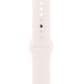 Apple Watch Series 10 GPS + Cellular 46mm Rose Gold Aluminum Case with Light Blush Sport Band - M/L, , large