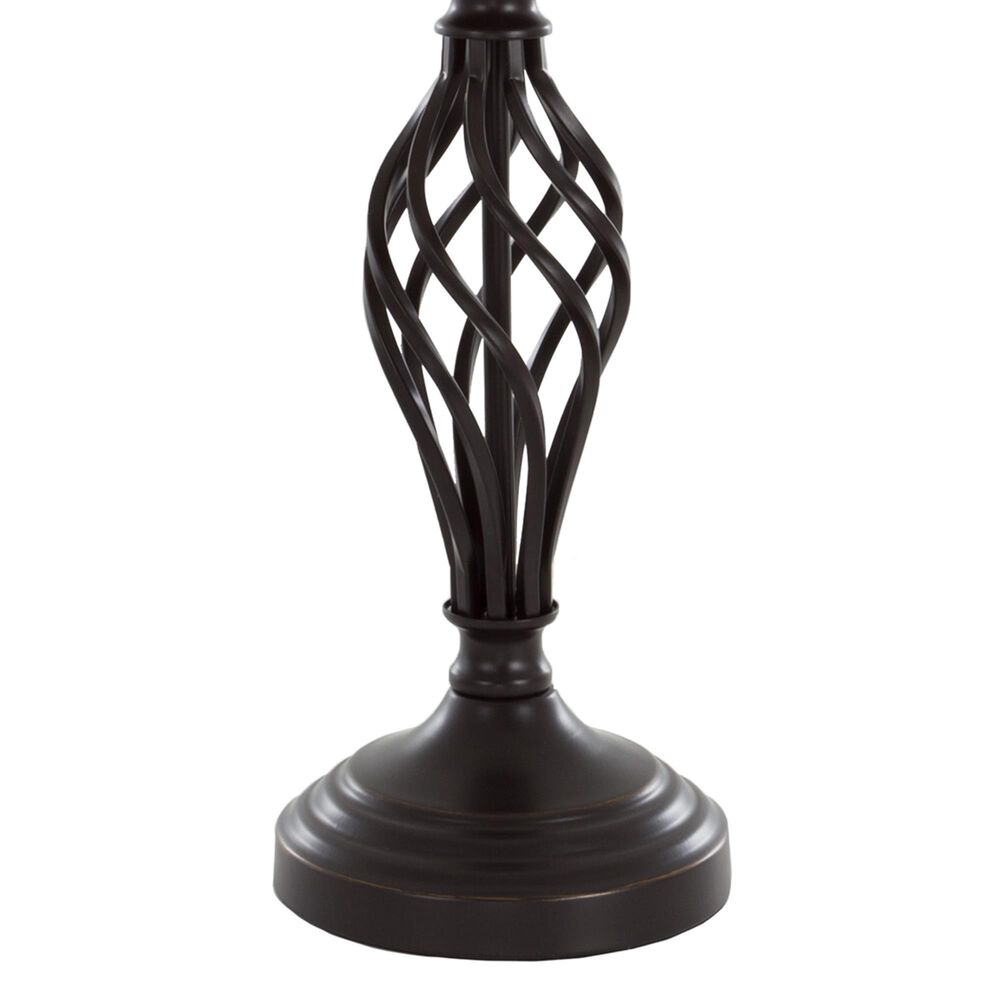 Timberlake Spiral Cage Table Lamp in Oil-Rubbed Bronze (Set of 2), , large