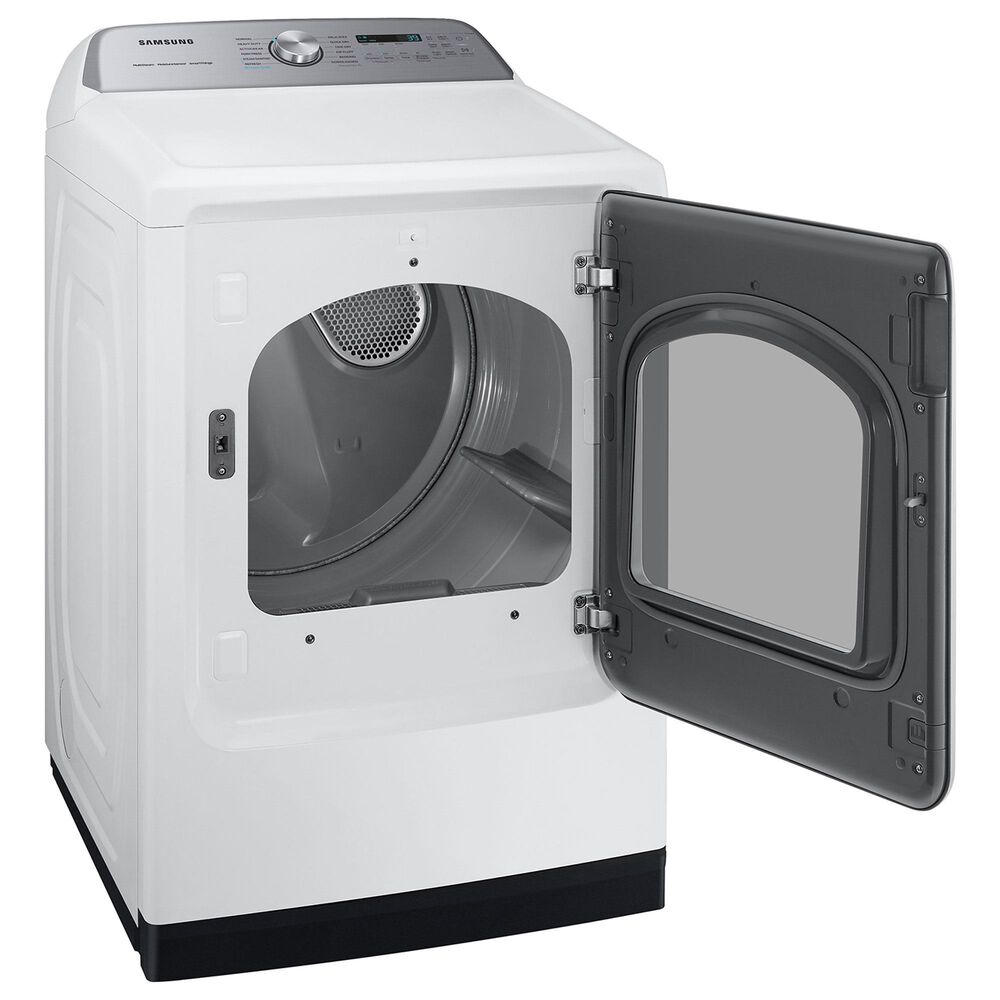 Samsung 7.4 cu. ft. Smart Gas Dryer with Steam Sanitize+ in White, , large