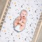 Lambs and Ivy Little Star 3-Piece Baby Crib Bedding Set in Gray, White, Yellow and Multicolor, , large