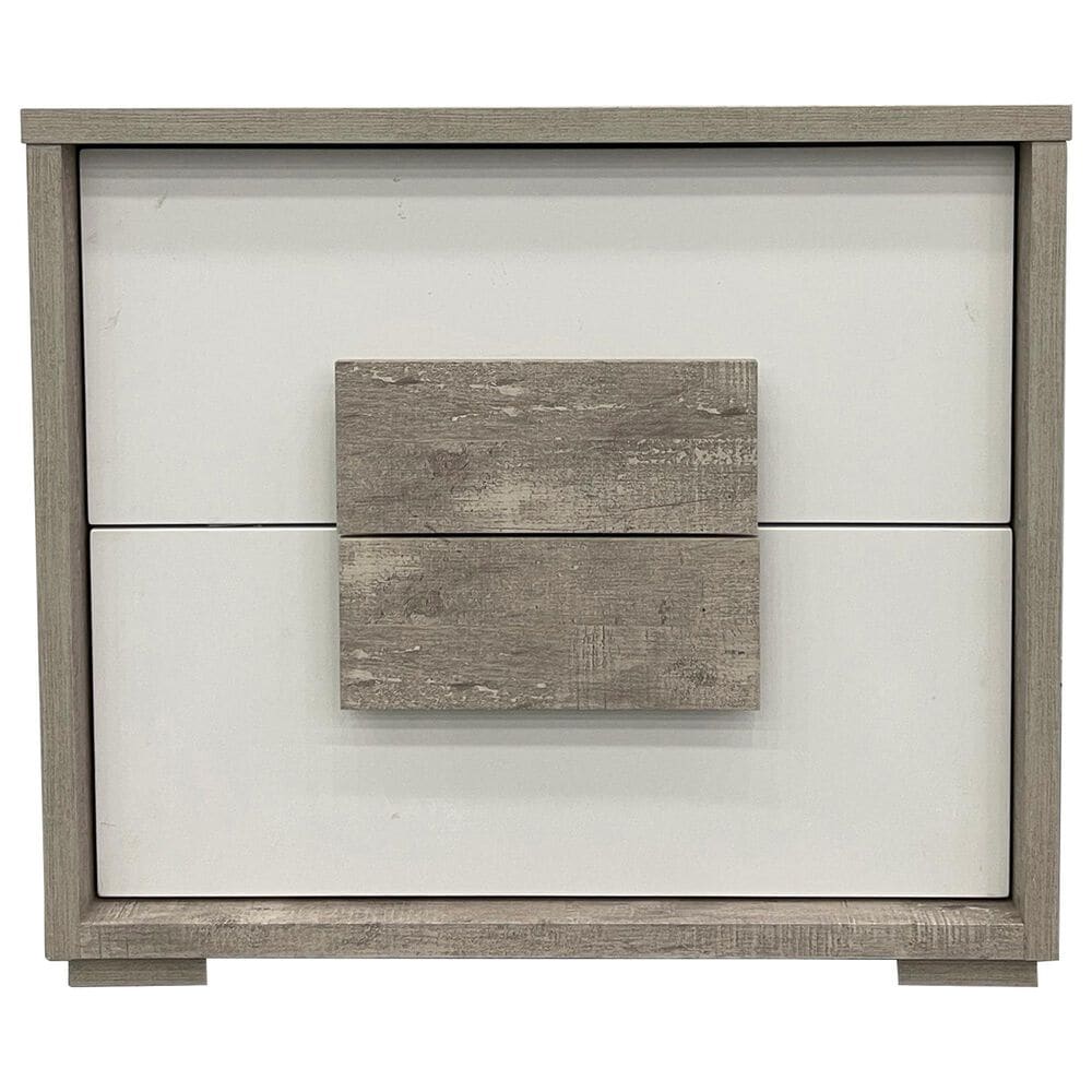 Mayberry Hill San Matteo 4-Piece Twin Bedroom Set in Ash Grey and White, , large