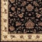 Radici USA Como 1597 Black 3"3" x 4"11" Area Rug, , large