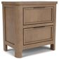 Riverside Furniture Jaxon 2-Drawer Nightstand in Casual Mink, , large
