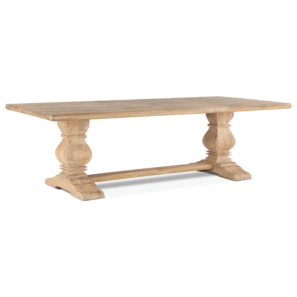 Home Trends & Design San Rafael 108" Rectangular Dining Table in Antique Oak - Table Only, , large