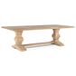 Home Trends & Design San Rafael 108" Rectangular Dining Table in Antique Oak - Table Only, , large