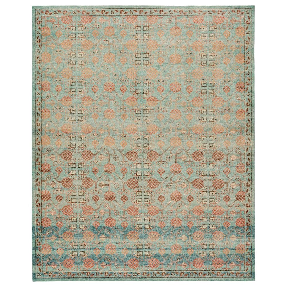 Jaipur Eden Anemone 6" x 9" Desert Sage Area Rug, , large
