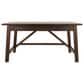 Ashley Baldridge Large Leg Desk in Rustic Brown, , large