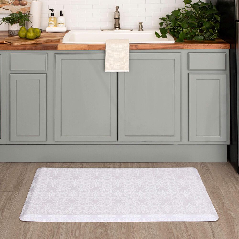 Mohawk Dri-Pro Deluxe Fade Tiles 1&#39;8&quot; x 3&#39;6&quot; Multicolor Area Rug, , large