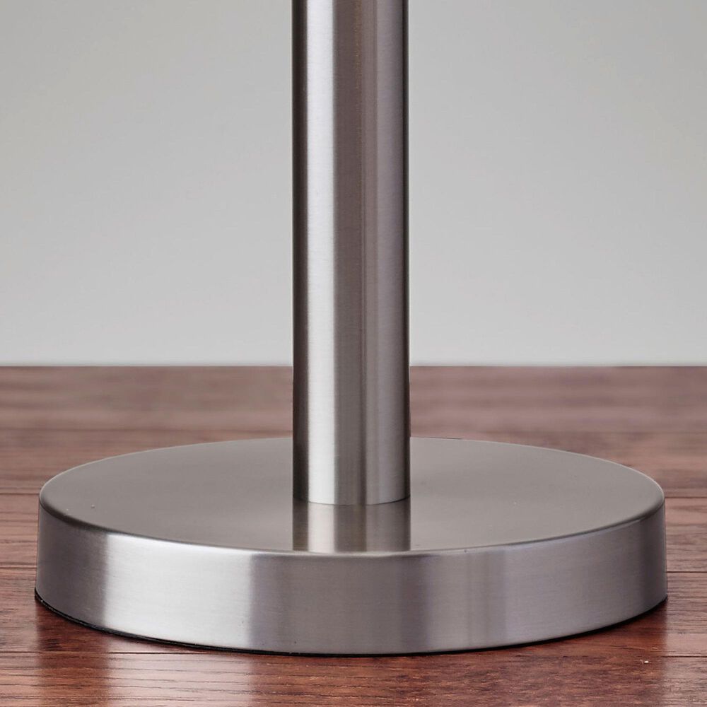 Adesso Boulevard Table Lamp in Brushed Steel, , large