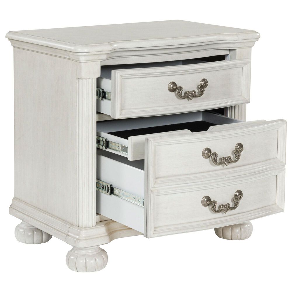 Ashley Montelaine 5-Piece Queen Panel Bedroom Set in Antique White, , large