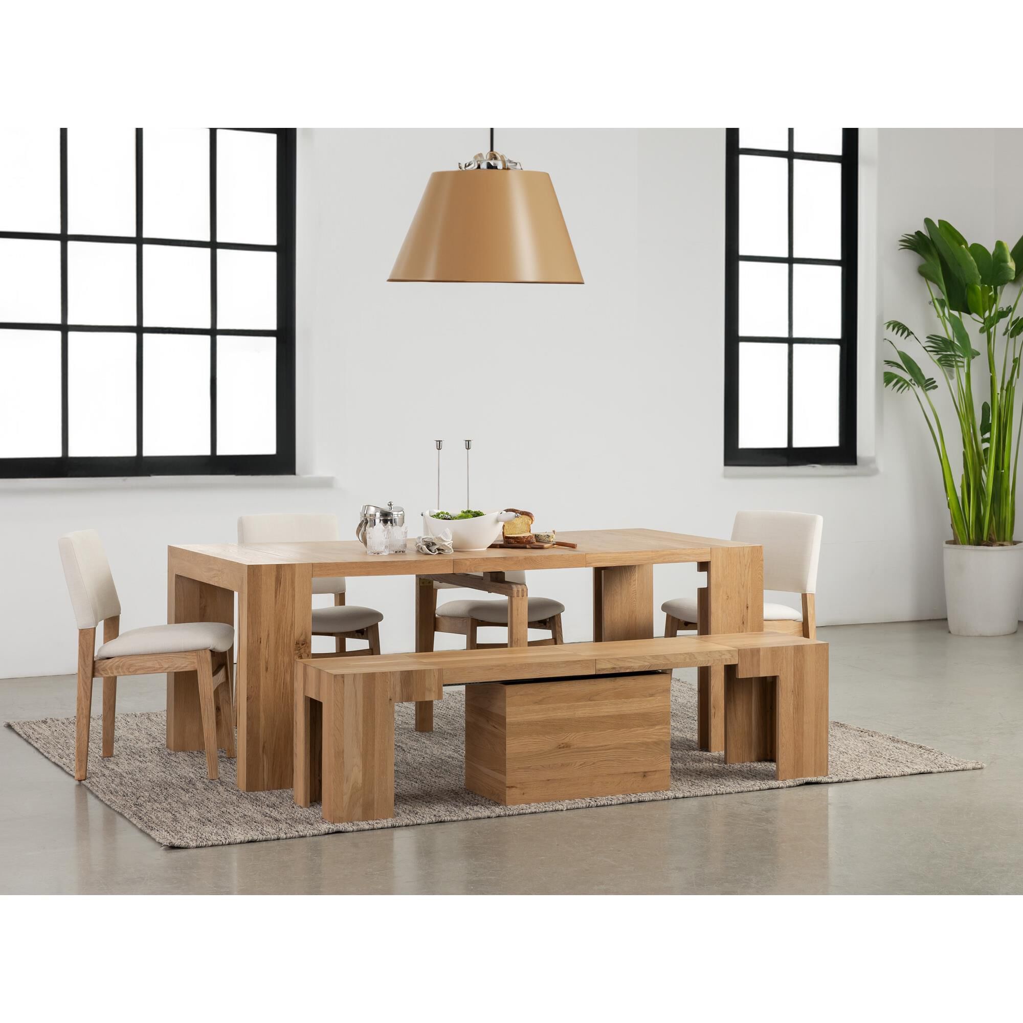 Transformer Table 4.0 Side Chair in Scandinavian Oak