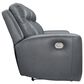 Ashley Mindanao Power Reclining Sofa in Steel, , large