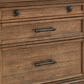 Riva Ridge Hensley 3-Drawer Workstation Combo File in Honey, , large