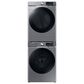 Samsung 4.5 Cu. Ft. Smart Front Load Washer with Super Speed Wash in Platinum, , large