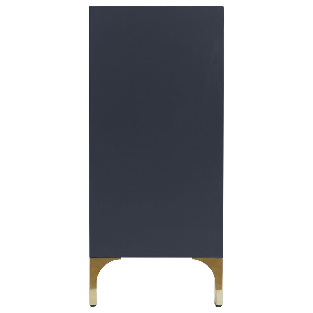 Ashley Loirwick Accent Cabinet in Dark Blue and Gold, , large