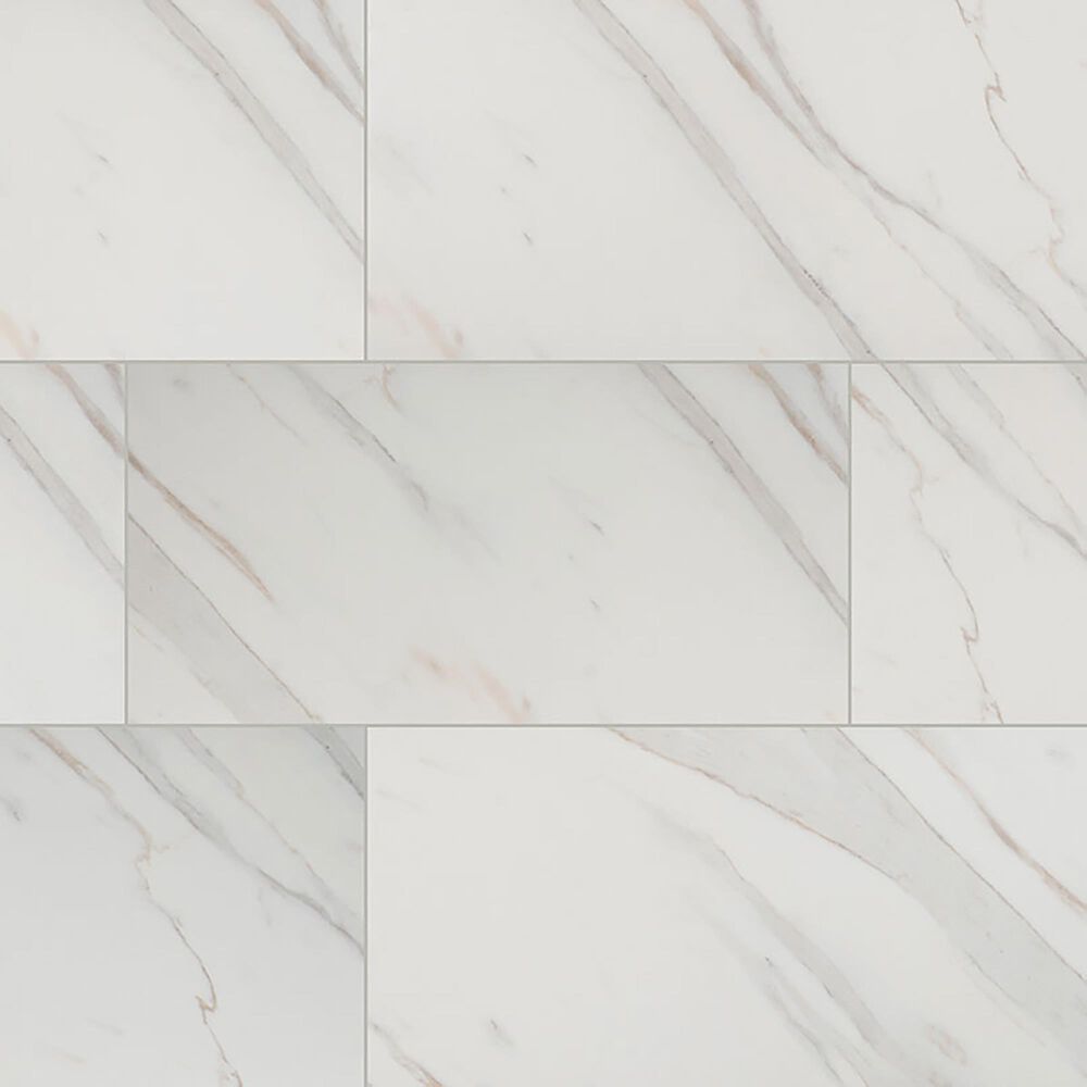 MS International Pietra Calacatta NCAL1224-N PIETRA 12" x 24" Porcelain Tile, , large