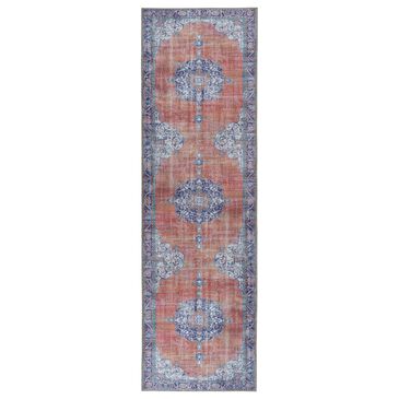 Kaleen Rugs Boho Patio BOH11 2"3" x 7"6" Paprika Area Performance Rug, , large