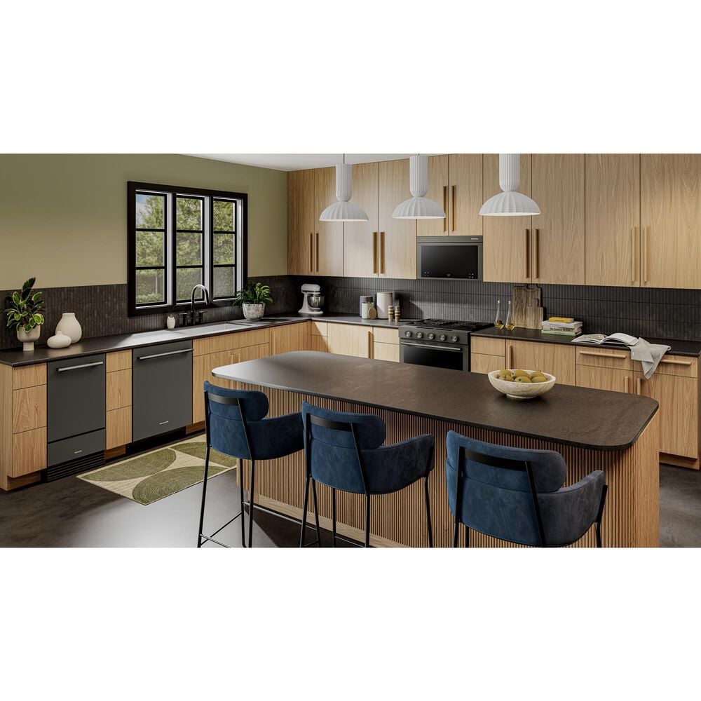 KitchenAid 18" Automatic Ice Maker in Black Ore, , large