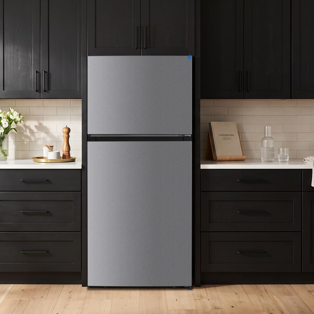 Element 18.2 Cu. Ft. Top Freezer Refrigerator in Stainless Steel, , large