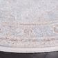 Safavieh Marmara MRM320B 6"7" Round Beige, Blue and Rust Area Rug, , large