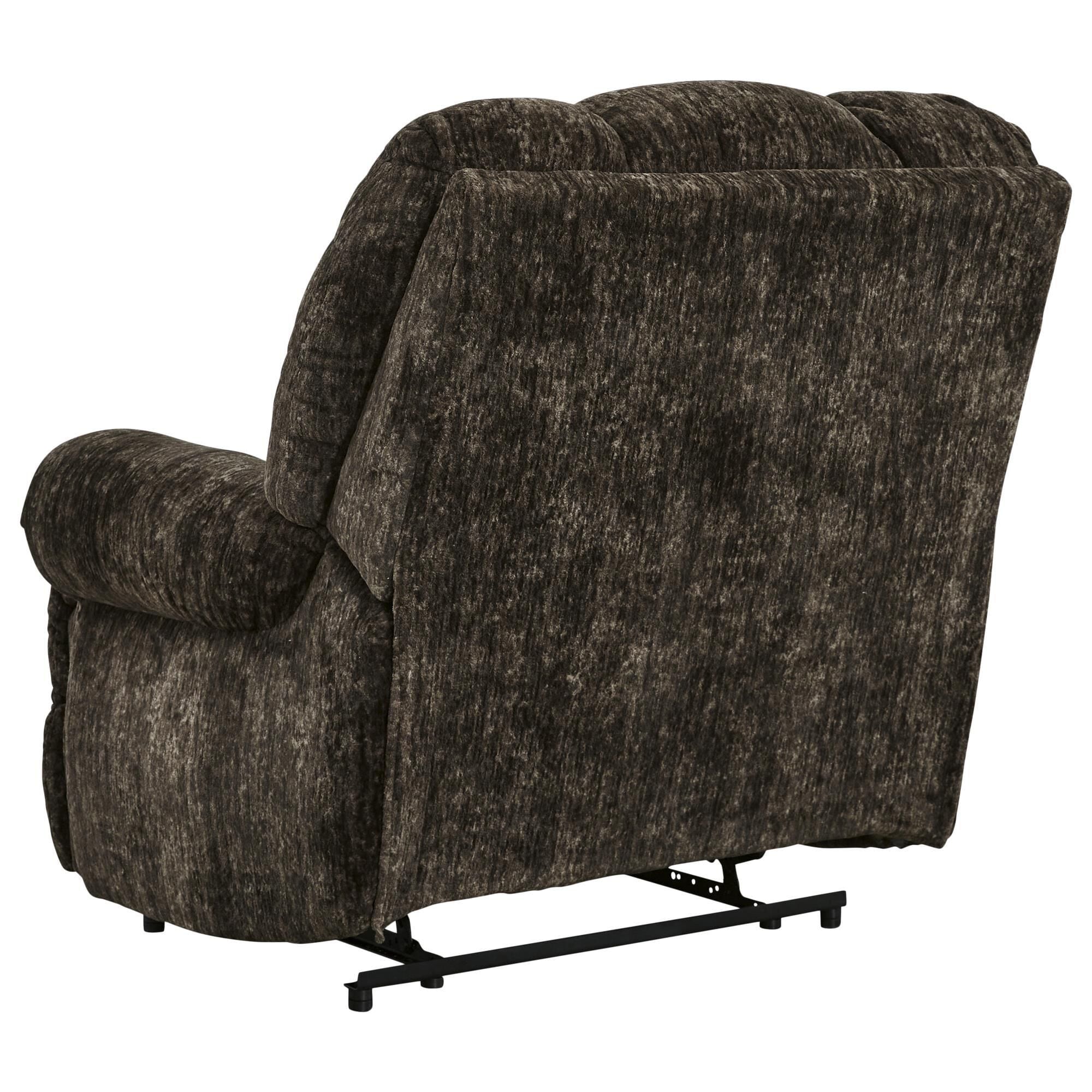 Signature Design by Ashley Movie Man Manual Recliner in Chocolate