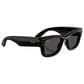 Rayban Glasses A$AP Rocky Wayfarer Puffer Sunglasses with Ultra Black Lenses in Polished Black, , large