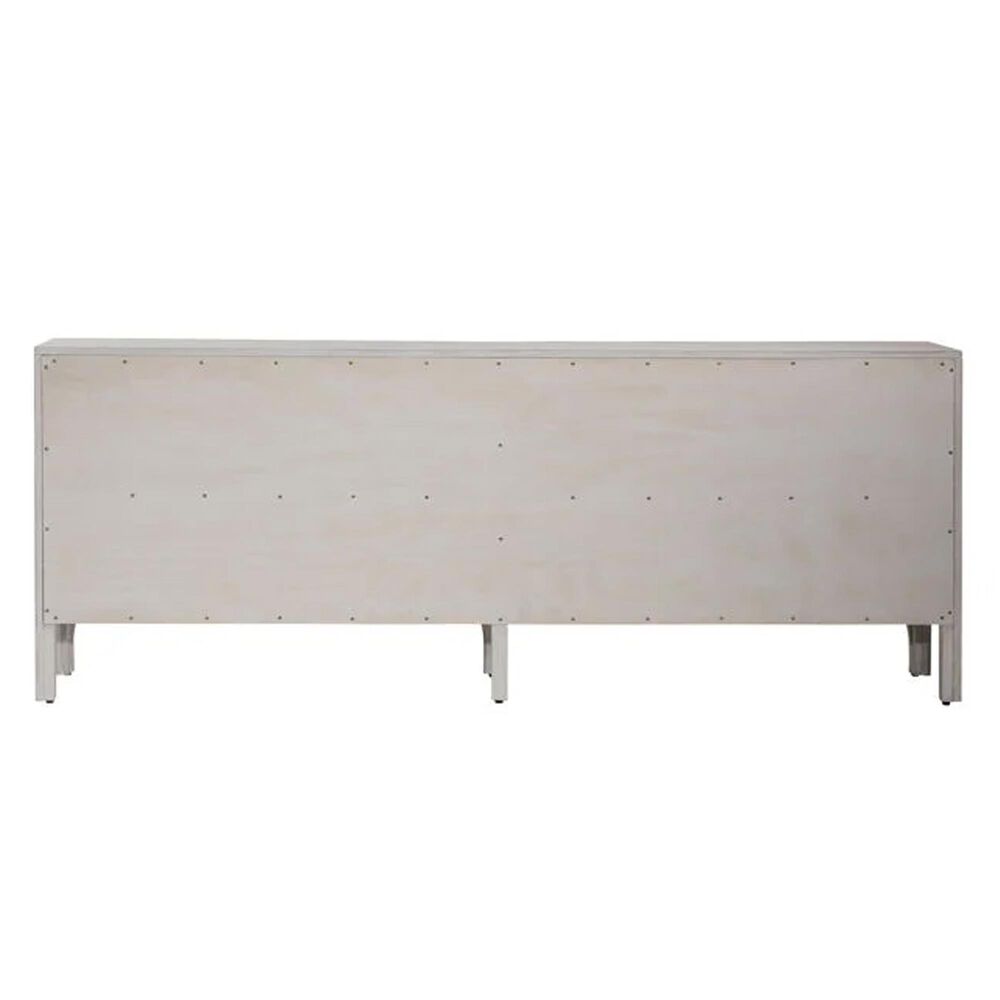 Blue Sun Designs Maiya 4 Door 4 Shelves Sideboard in Light Gray Wash, , large