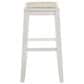 Armen Living Iyani Bar Height Stool in White, , large