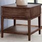 A-America Corvallis End Table in Brown, , large