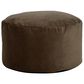 Howard Elliott Bella Foot Pouf in Chocolate, , large