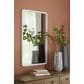 Ashley Brocky Rectangular Accent Mirror in White, , large