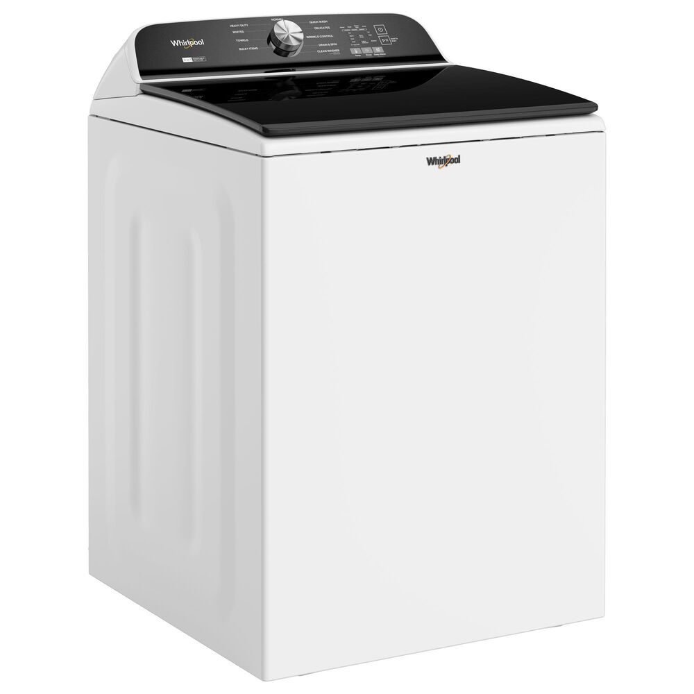 Whirlpool 5.3 Cu. Ft. Top Load Washer with Agitator in White, , large
