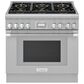 Thermador 36" Pro Harmony Dual Fuel Range in Stainless Steel, , large