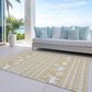 Dalyn Rug Company Wonderland WN28 3" x 5" Gold Indoor/Outdoor Area Rug, , large