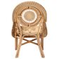 Baxton Studio Putri Rattan Arm Chair in Natural Brown, , large