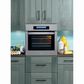 Haier 24" Single Wall Oven with Convection in Stainless Steel, , large