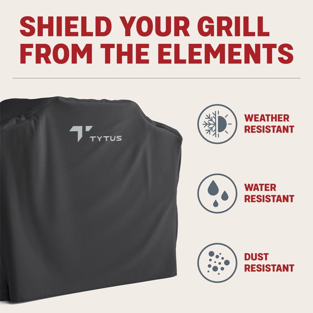 TYTUS Emberwood Cover for Prep Cart and Grill in Black, , large