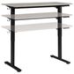 OSP Home Primo 48" Electric Sit and Stand Desk in Black and Light Gray, , large