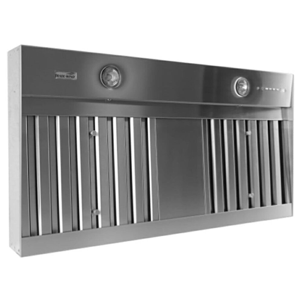 Trade-Winds Hoods 60" x 22" Designer Range Hood Liner in Stainless Steel, , large