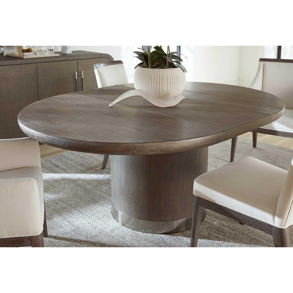 Hooker Furniture Modern Mood 5-Piece Round Dining Set in Mink, , large
