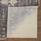 Feizy Thackery 7"10" x 9"10" Charcoal and Ivory Area Rug, , large