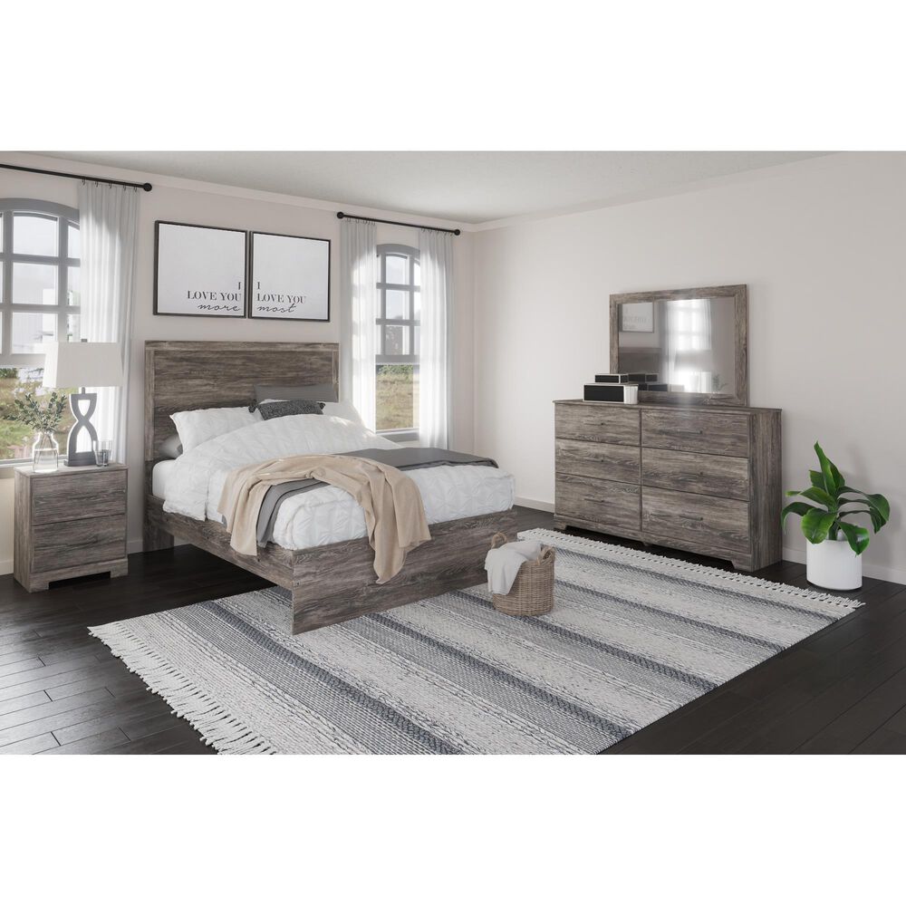 Ashley Ralinksi 6 Drawer Dresser in Gray, , large