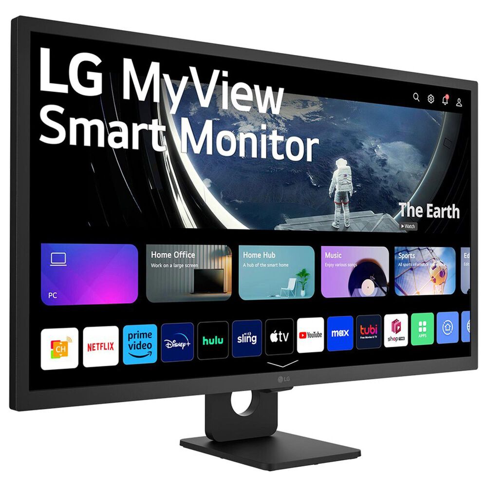 LG MyView 32&quot; Full HD IPS Smart Monitor with webOS in Black, , large