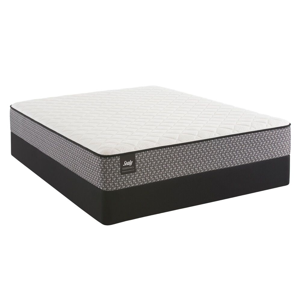 Sealy Response Essentials Fritz Cushion Firm California King Mattress with High Profile Box Spring, , large