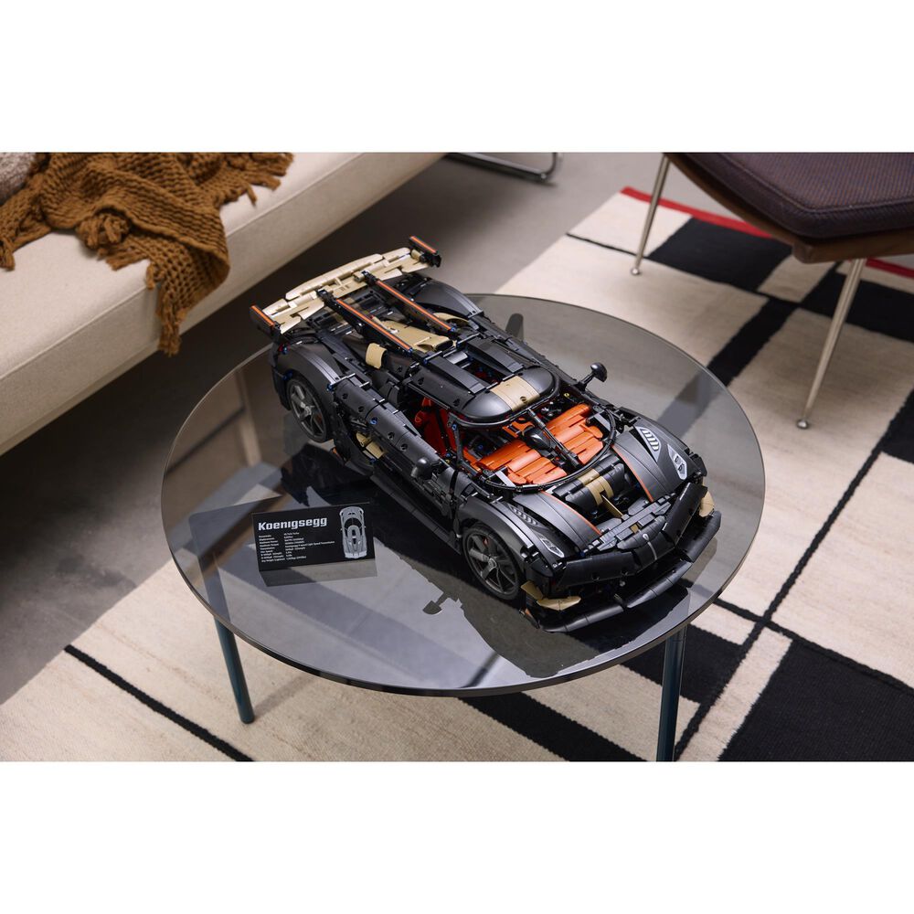 LEGO Technic Koenigsegg Sadair Spear Megacar Building Set, , large