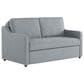 Lifestyle Solutions Carey Convertible Sofa in Light Gray, , large